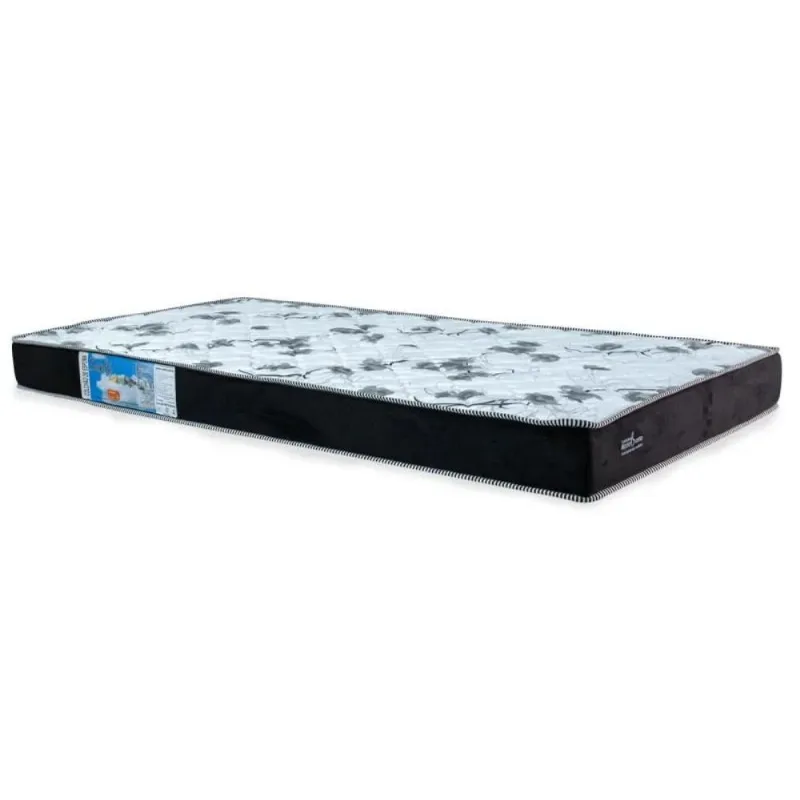 Colchão Solteiro Espuma D33 Sante 88x188x14cm Preto - Nosso Sonho