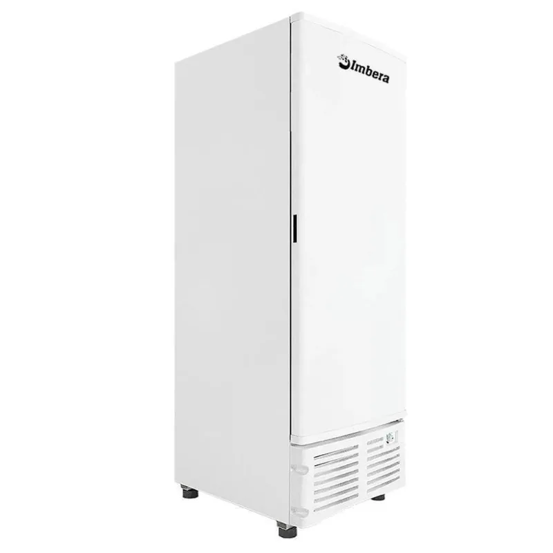 Freezer Vertical Imbera 561 Litros Tripla Ação Porta Cega Branca EVZ21 110V