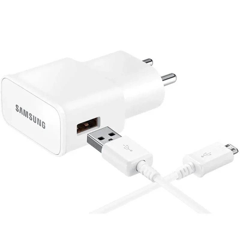 Carregador Samsung Galaxy J1 J2 J3 J5 J7 Gran Cabo V8 - SAMSUNG