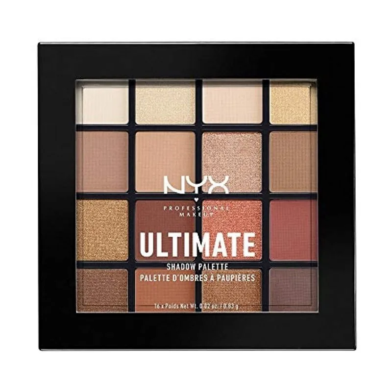 Nyx professional makeup Ultimate Shadow Palette, Paleta de sombras, Neutros Quentes