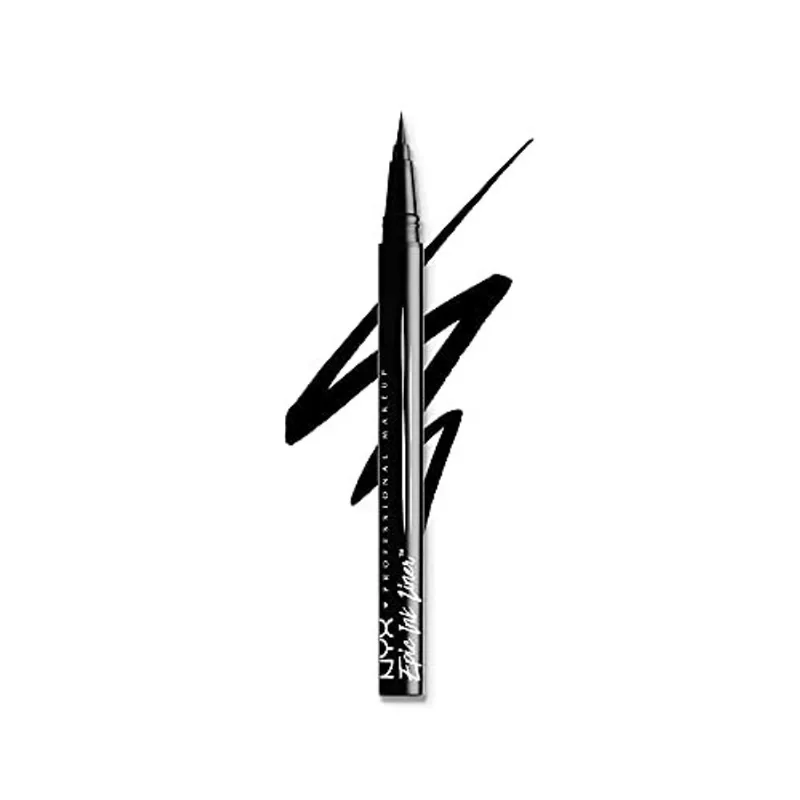Nyx professional makeup Epic Ink Liner, Delineador Líquido Impermeável, Preto
