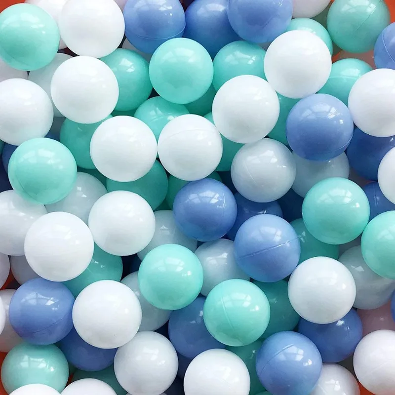 Ball Pit Balls Moonxhome Macaron Ocean, 5,5 Cm, Pacote Com 200