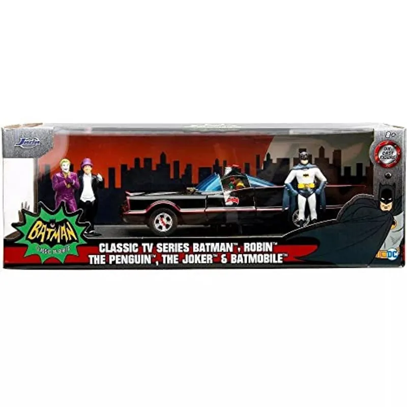 Dc Comics 1:24 Série de TV Clássica Batman Batmobile Die-Cast