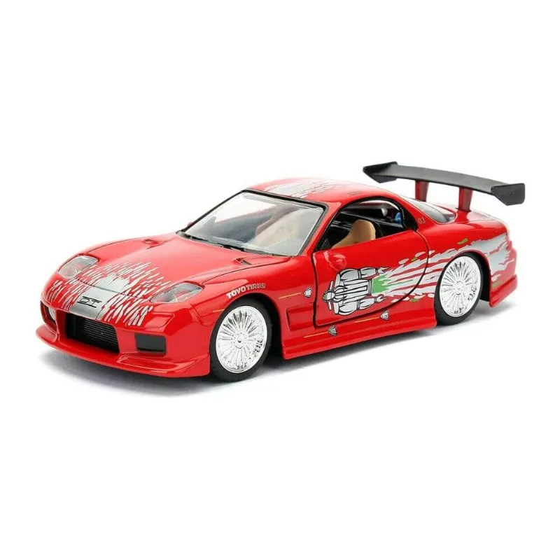 Carro Miniatura 1/32 Mazda RX-7 Dom - Velozes e Furiosos - Jada