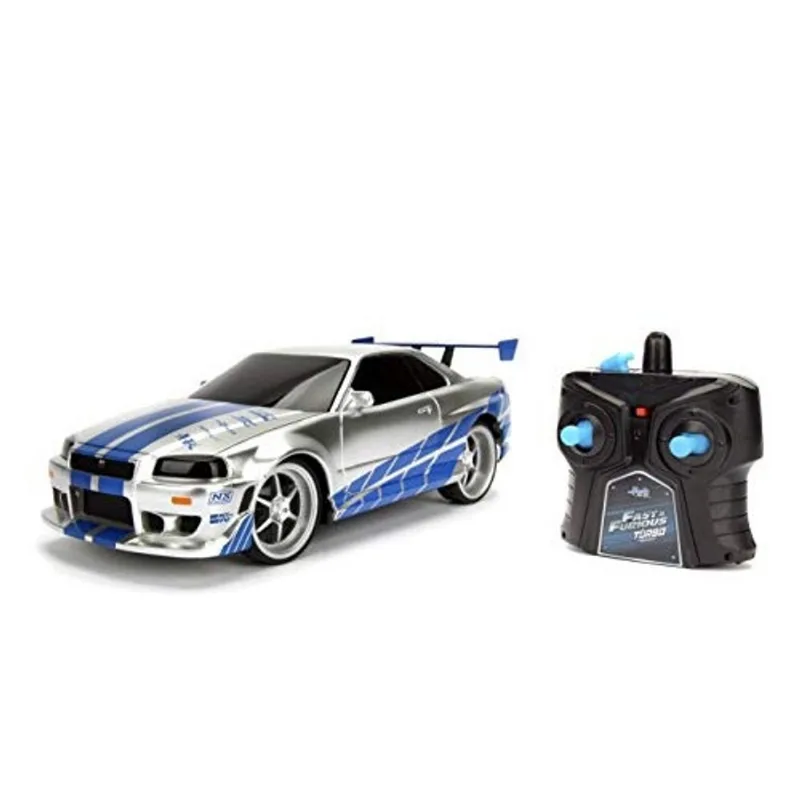 Jada Toys Fast & Furious 1:24 - Carro rc Nissan gt-r