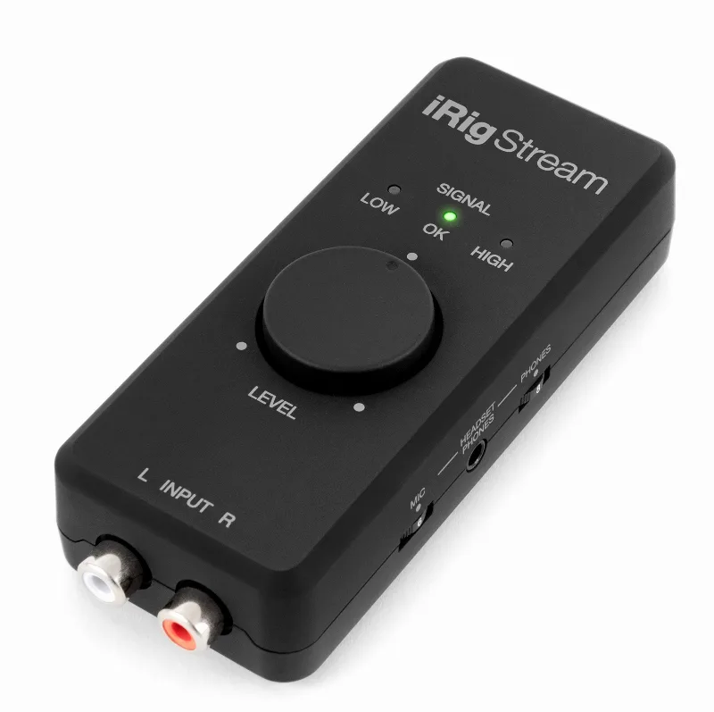 Interface De Áudio Ik Multimedia Irig Stream Para Iphone, Ipad, Mac