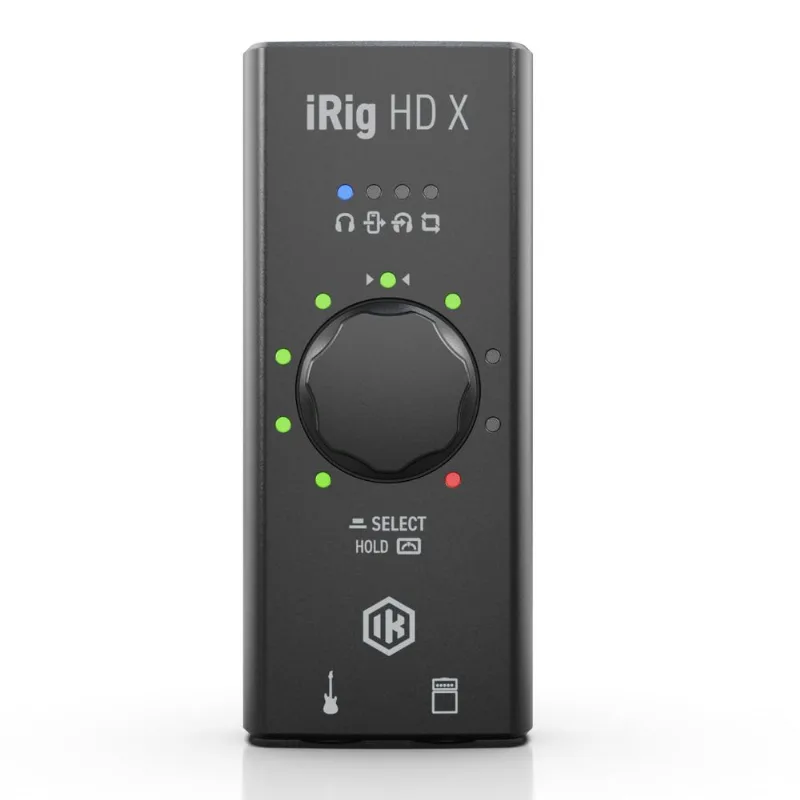 Interface De Áudio Para Guitarra Ik Multimedia Irig Hd X 96khz 24-bit