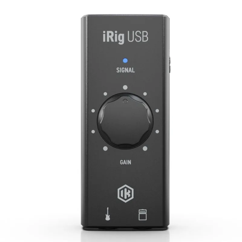 Interface De Áudio Para Guitarra Ik Multimedia Irig Usb 24-bit 48khz