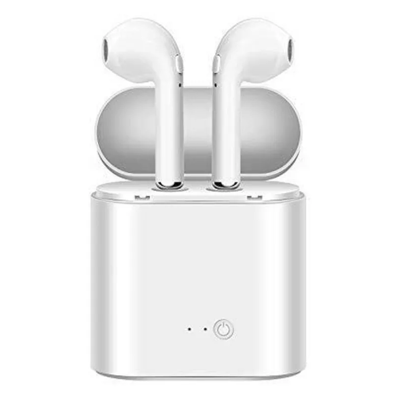 Fone de Ouvido Sem Fio Bluetooth I7 A7 4.1 Universal Sport Branco - OUTRAS