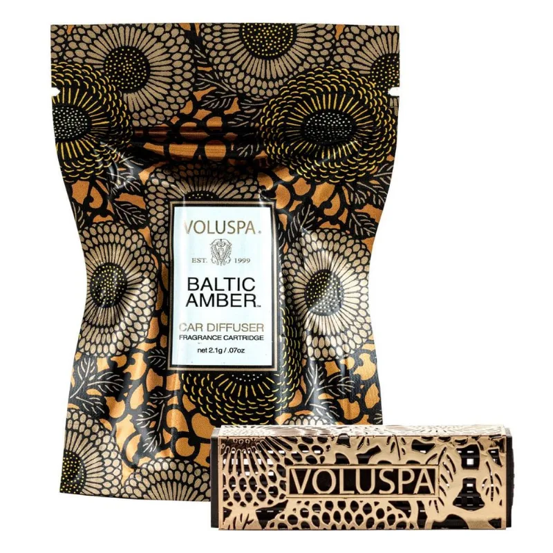 Difusor de Aromas para Carro Baltic Amber Voluspa
