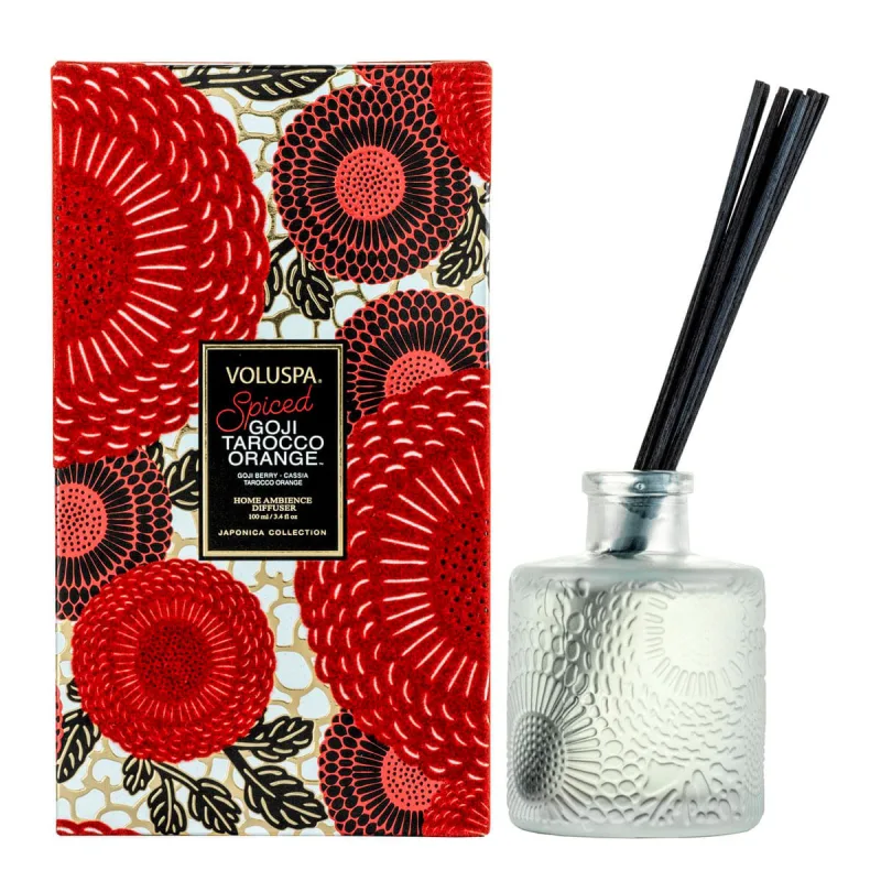 Difusor de Ambiente Spiced Goji Tarocco Orange 100 ml Voluspa - Não Informado