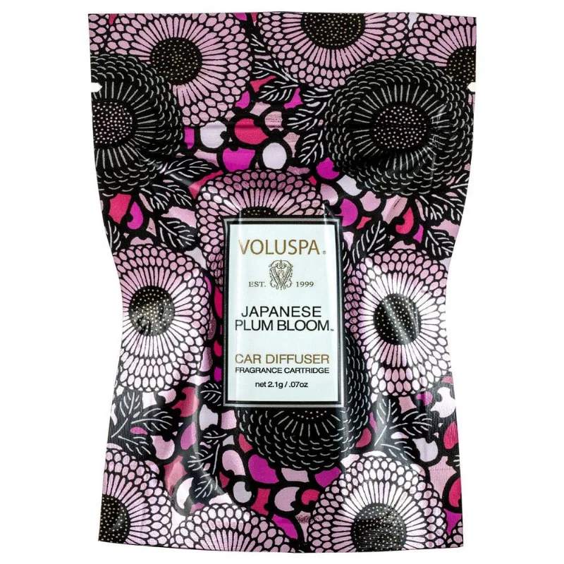 Refil Difusor De Aromas Para Carro Japanese Plum Bloom Volupsa