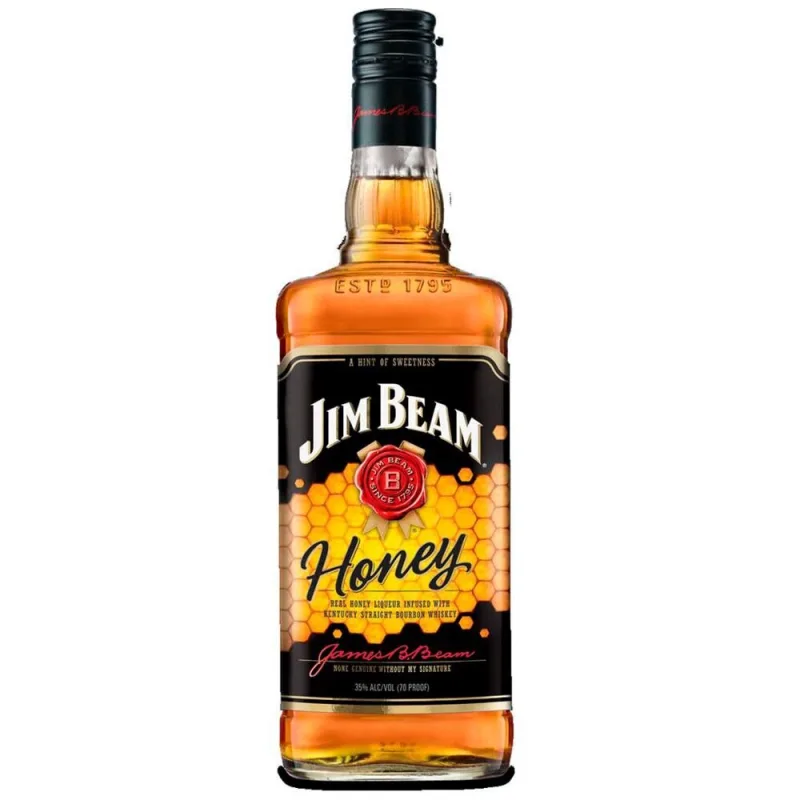 Whisky Americano Honey Jim Beam 1 Litro - Jim Beam