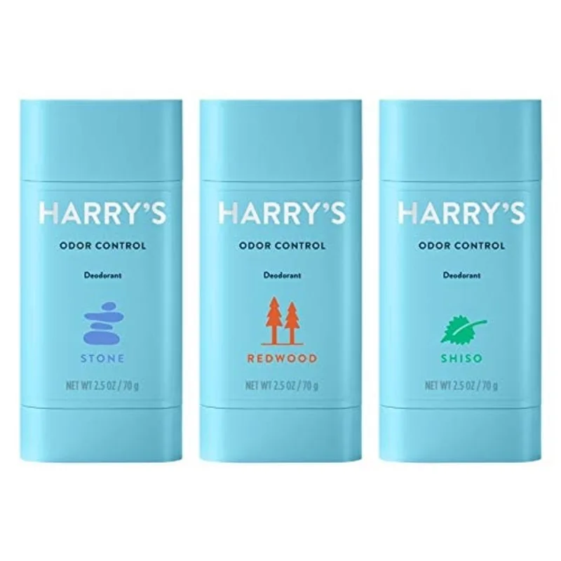 Desodorante Masculino - Sem Alumínio - Controle de Odor - 3 sabores naturais