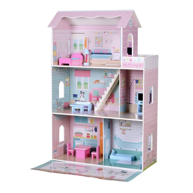 Casa de Madeira de Bonecas Doll