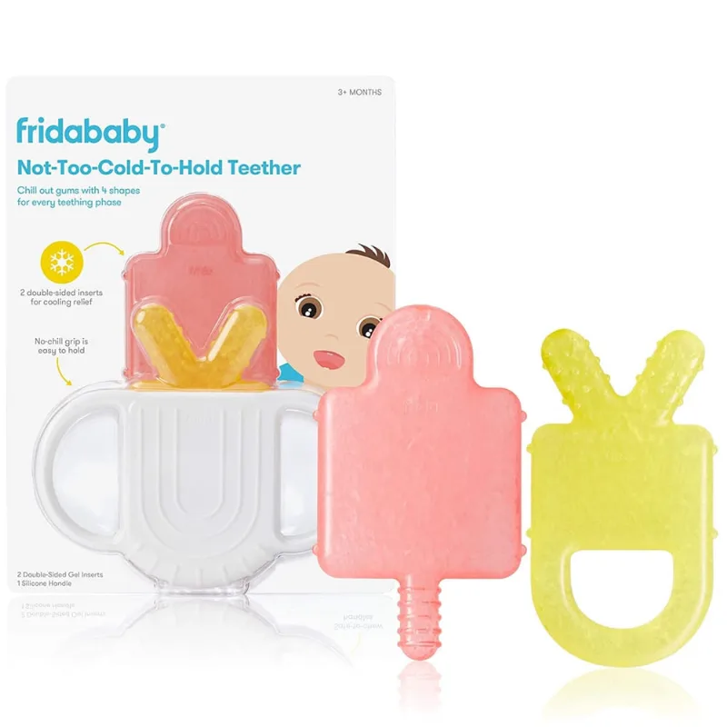 Dentes de silicone sem bpa para bebês por Frida Baby