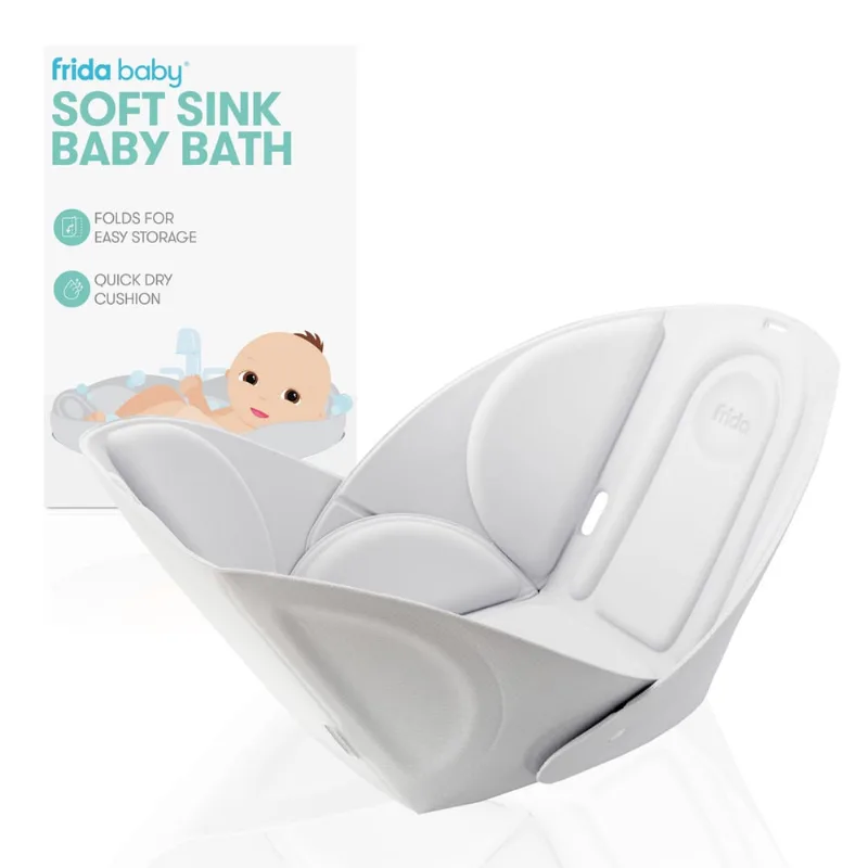 Banheira de bebê Frida Baby Soft Sink Banheira de bebê fác