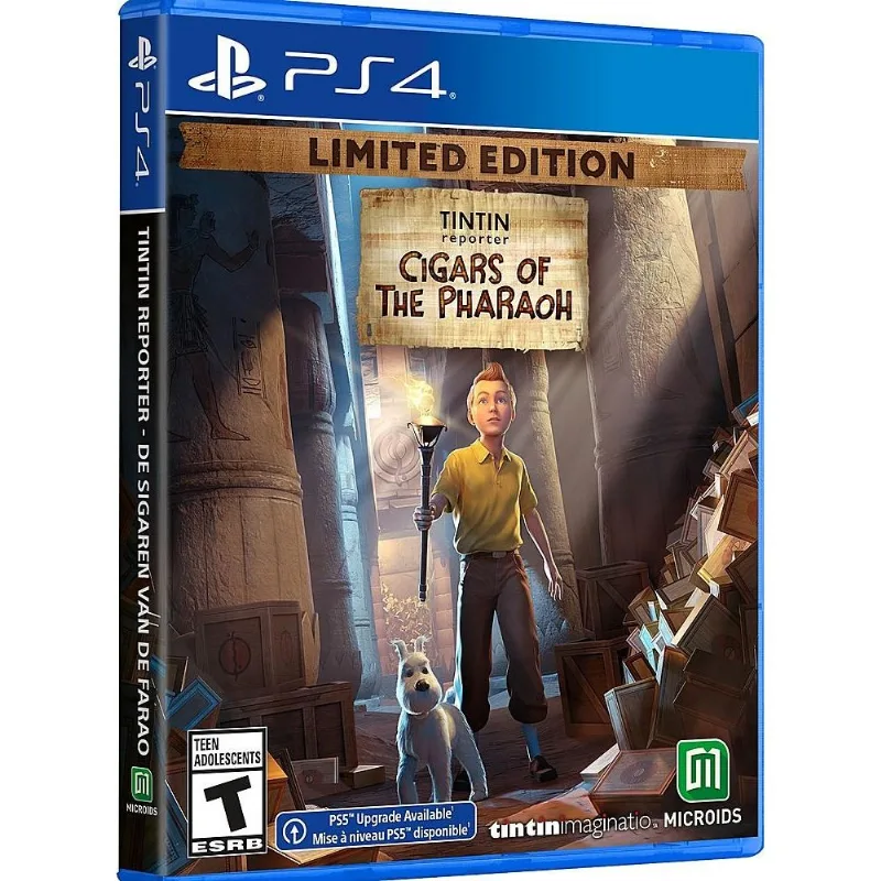 Jogo Tintin Reporter: Cigars of the Pharaoh Limited Edition - PlayStation 4
