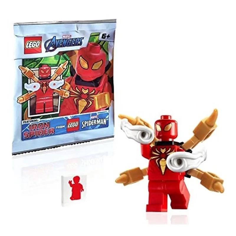 Lego Minifigura Homem-Aranha Armadura de Ferro