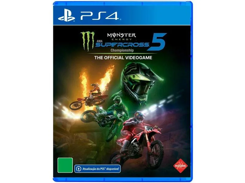 Monster Energy Supercross 5 para PS4 - Milestone S.r.l.