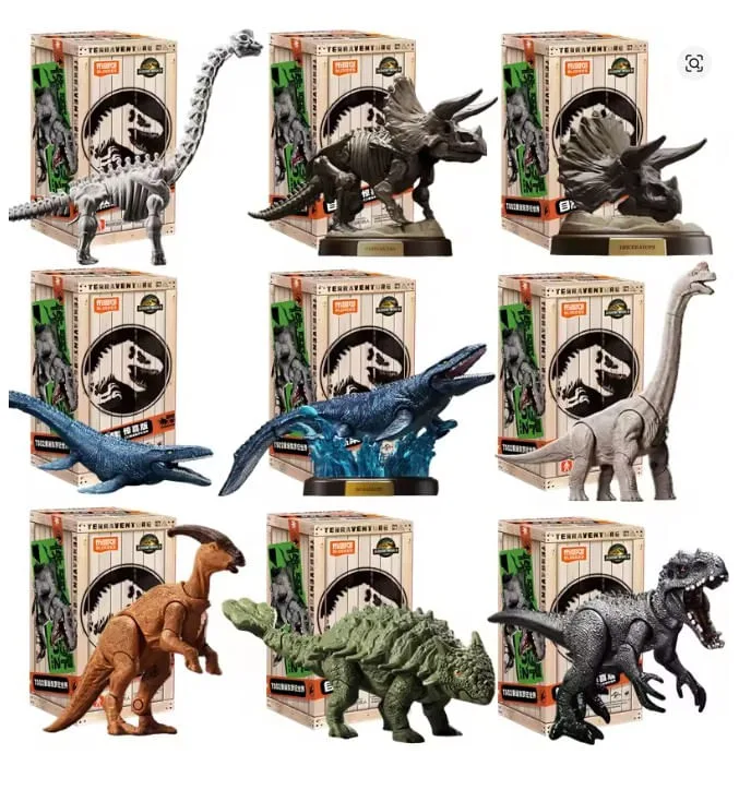 Boneco Blokees Jurassic World Terraventure Modelos Diversos - LC