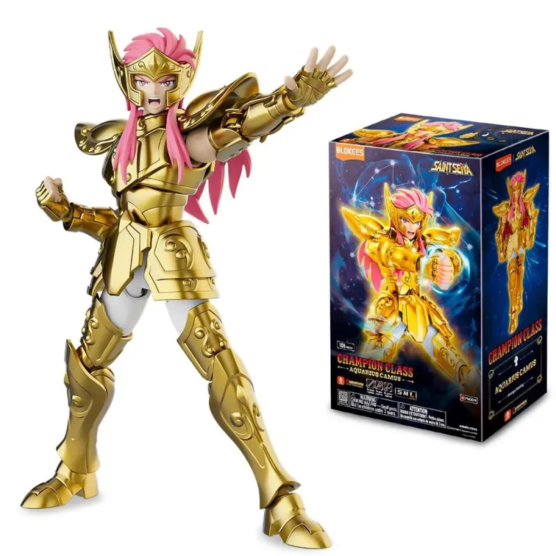 Saint Seiya - Champion Class - Aquarius Camus (Model Kit) - Blokees - LC