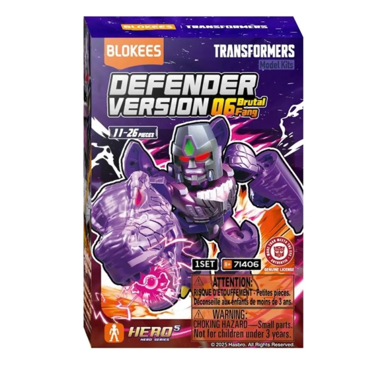Transformers - Defender Version 06 - Brutal Fang (Model Kit) - Blokees - LC
