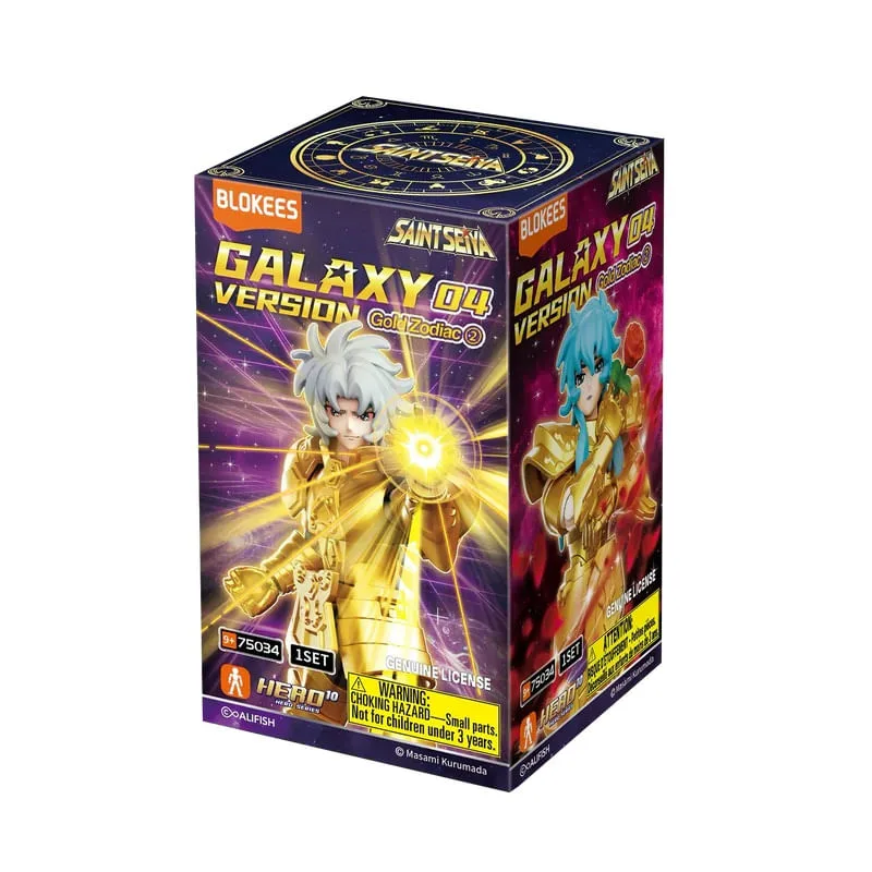 Saint Seiya - Galaxy Version 04 - The Legacy Of The Gold Saints (Model Kit) - Blokees - LC