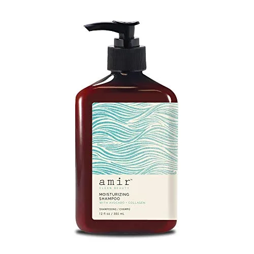 Shampoo Hidratante Amir Clean Beauty Com Abacate E Coll - Não Informado