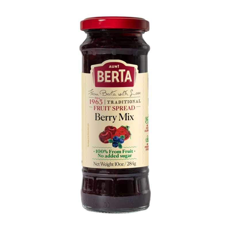 Geleia Israelense Berry-Mix Aunt Berta 284g - Aunt Berta