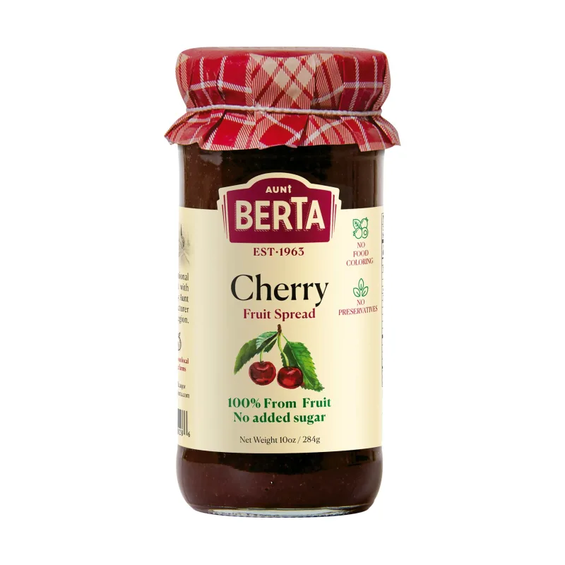 Geleia Israelense Cherry Aunt Berta 284g - Aunt Berta