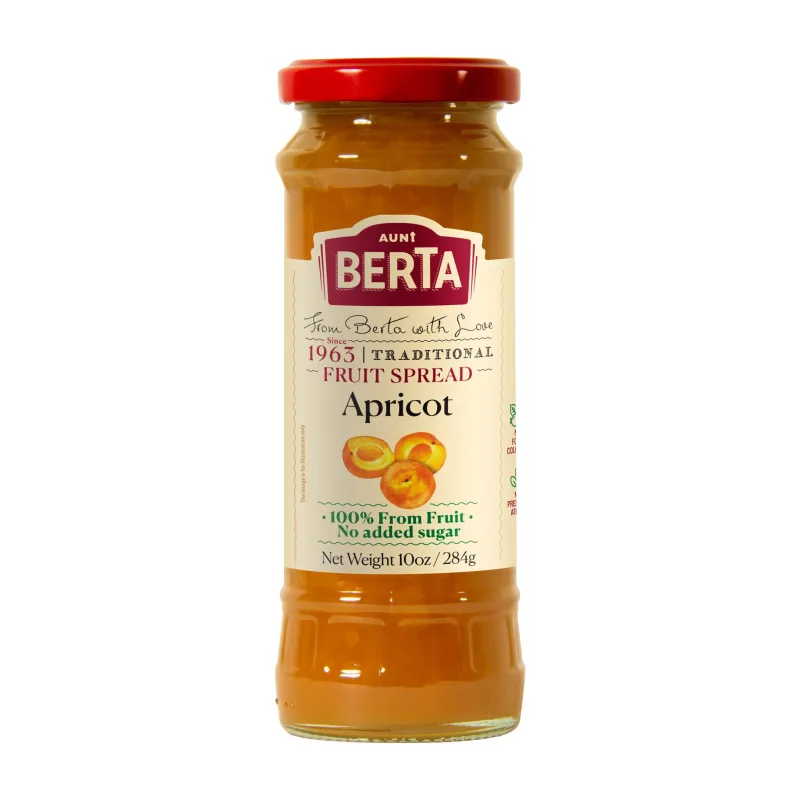 Geleia Israelense Apricot Aunt Berta 284g - Aunt Berta