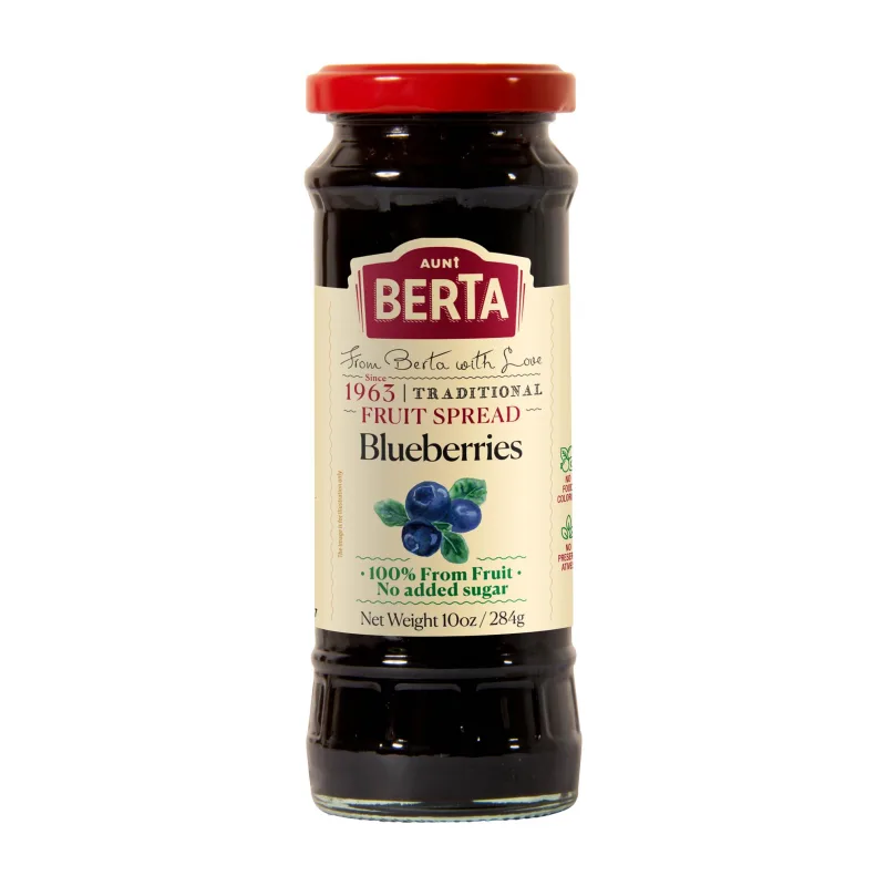 Geleia Israelense Blueberries Aunt Berta 284g - Aunt Berta