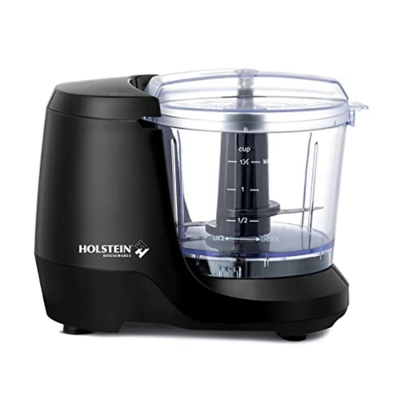 Holstein Housewares 1.5-Cup Food Chopper, Preto - Chop ou