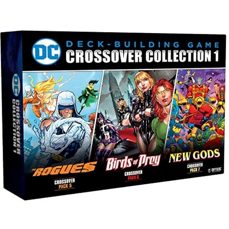 Cryptozoic Entertainment: dc Deck-Building Game: Crossover Collection 1 Expansão- Jogo de Cartas de Construção de Deck, Idades 14 + Multi