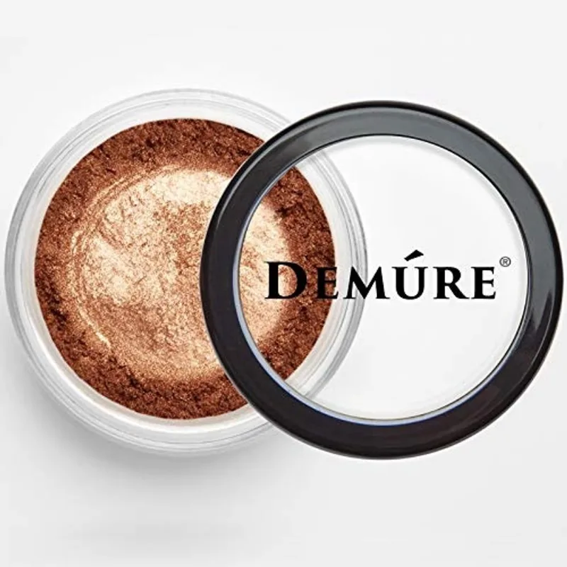 Mineral Make Up (Cobre) Sombra dos Olhos, Sombra Shimmer, Pó Solto, Sombra de Glitter, Maquiagem Orgânica, Maquiagem dos Olhos, Maquiagem Natural, Sombra Orgânica, Sombra Natural, Maquiagem Profission