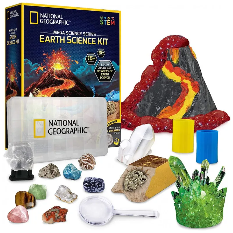Projeto de Criando a Eletrecidade com Batatas para Crianças, NATIONAL GEOGRAPHIC NGMEGAEARTH, Amarelo 110v