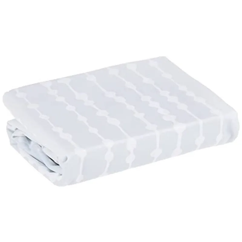 4moms brisa Folhas de Bassinet, Para Baixos e Móveis bebê, Máquina Lavável, Macio, Pelúcia, Tecido Impermeável, Contas Cinza