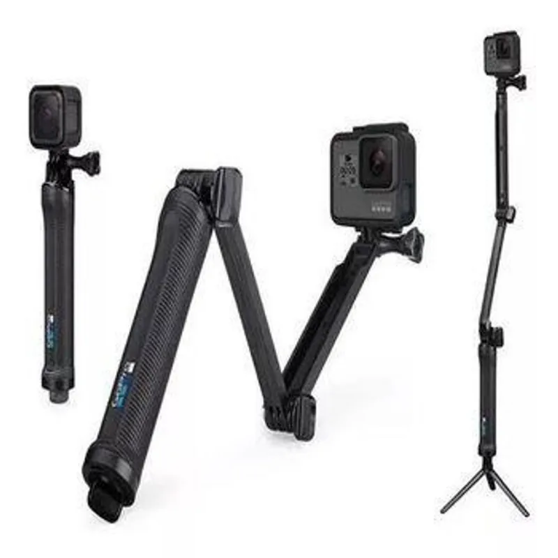 Novo Tripé Garra 3-Way GoPro