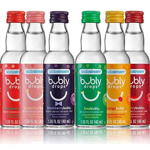 Flavor Drops Sodastream Bubly Fruit Para Água Com Gás 240 Ml - Não Informado