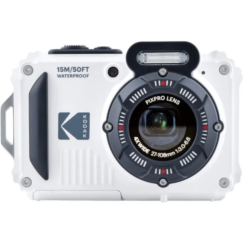 Câmera kodak pixpro WPZ2 waterproof branca