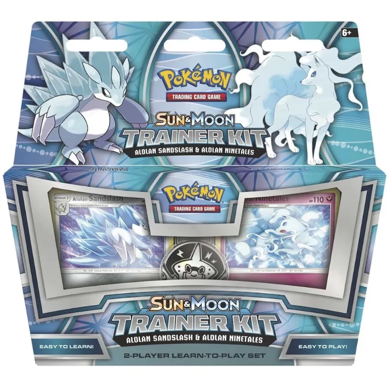 Pokemon tcg: Sun & Moon Trainer Kit Alolan Sandslash & Alolan Ninetales