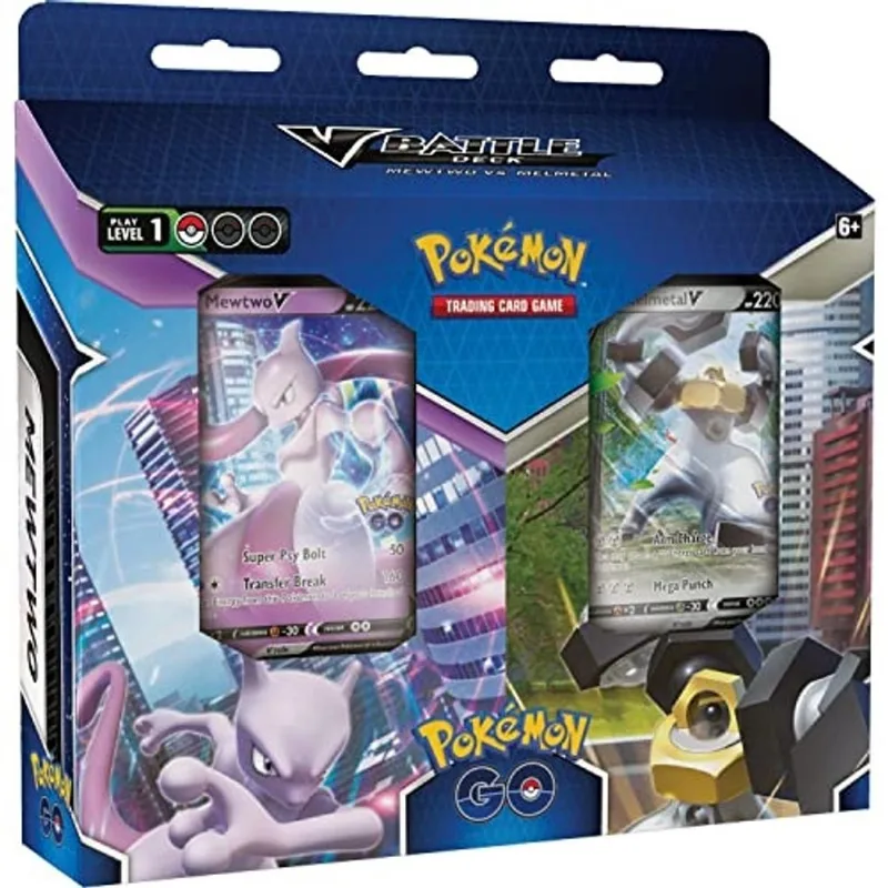 O Pokemon tcg: Pokemon go V Battle Deck Mewtwo vs. Melmetal