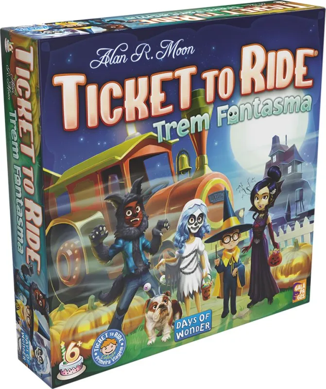 Ticket To Ride: Trem Fantasma - Galápagos - LC