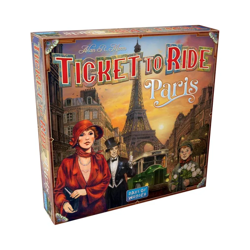 Ticket To Ride - Paris - Galápagos - LC