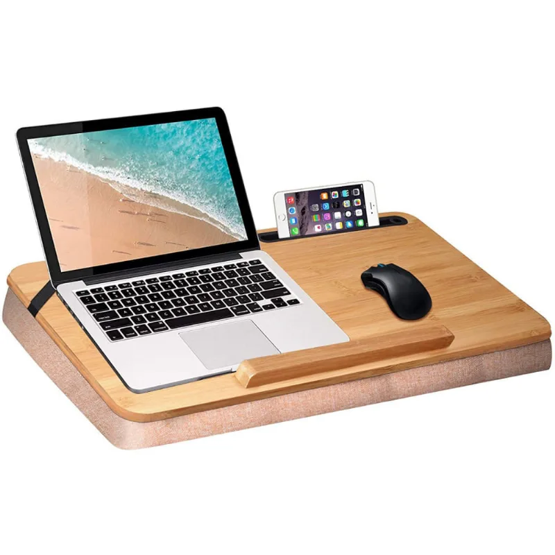 Mesa colo extragrande XLgrande wishacc Bandeja colo de ventilação adequada para bandeja de mesa para laptop de 19
