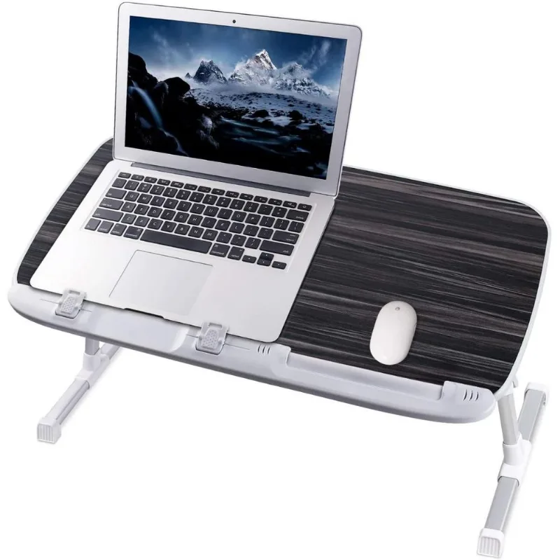 Mesa de laptop NEARPOW para cama Preta