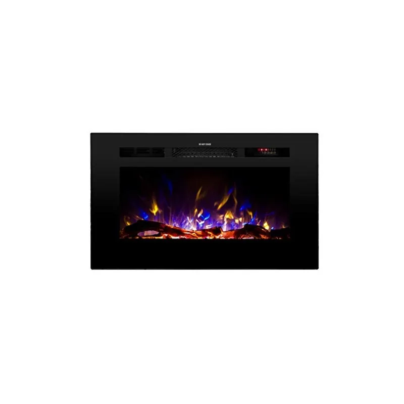 Lareira Elétrica Touchstone - 71cm, 2 Configurações, Controle Remoto, Preto 110V