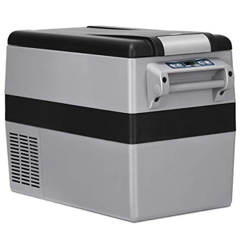 COSTWAY Mini Geladeira Automotiva Portátil-Capacidade 42 Litros 12V 24V.