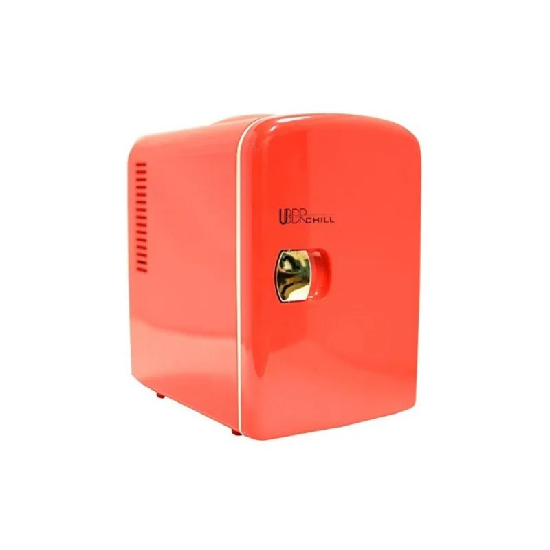 Mini Geladeira Automotiva Portátil Até 6 latas Aquece e Gela 12v e 110V Prateleira Removível